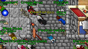 Pocket voltix on screen