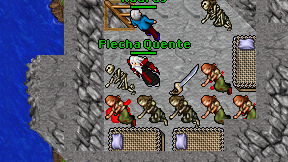 Flecha Quente on screen
