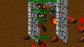 Scar Facces on screen
