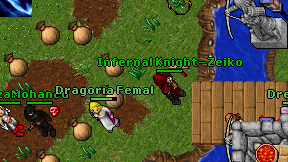 Infernal Knight-Zeiko on screen