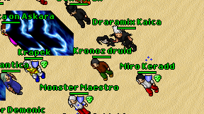 Kronoz druid on screen