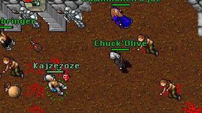 Chuck'Olive on screen