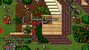 Sniper Yurkes on screen