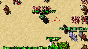 Iron sniperr on screen
