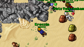 Krexzin on screen