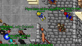 Mysthical Dragon on screen