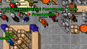 Frontstabb on screen