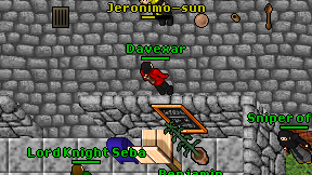 Jeronimo-sun on screen