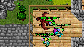 Druid Punx on screen