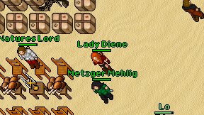 Lady Diene on screen