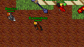 Ryonukse on screen
