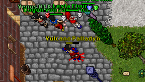 Vulcano Palladyn on screen