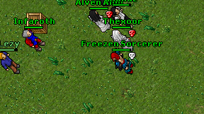 Freezen Sorcerer on screen