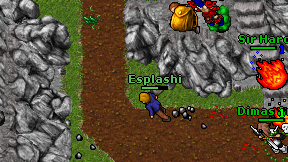 Esplashi on screen