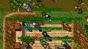 Sanus Fire on screen