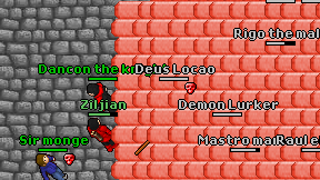 Deus Locao on screen