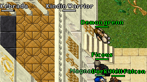 Kindin Warrior on screen