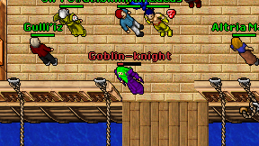 Goblin-knight on screen