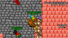 Dackugle on screen