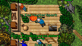 Kod Master Spark on screen