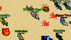 Trynyt War'hell on screen