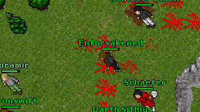 Enforsakened on screen