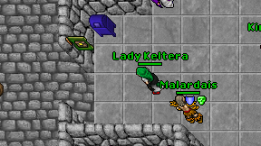 Lady Keltera on screen