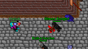 Olmec Knight on screen