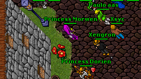 Princess Morwen on screen