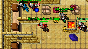 Sir Shadow Vamp on screen