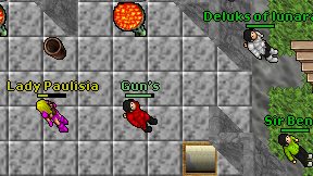 Gun's on screen