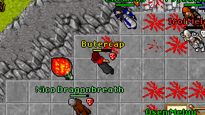 Butercap on screen