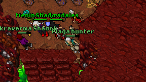 Plaga hunter on screen