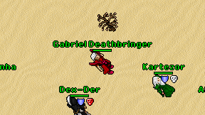 Gabriel Deathbringer on screen