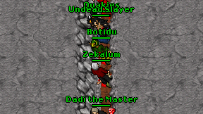 Quakies on screen