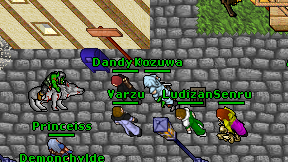 Dandy Dan on screen