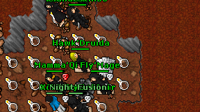 Hawk'Druida on screen