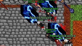 Mario Silver on screen