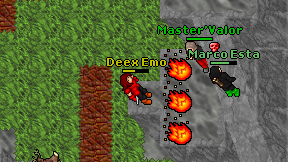 Deex Emo on screen