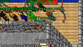 Lady'Tormenta on screen