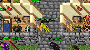 Joningous on screen