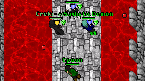 Cpoon on screen