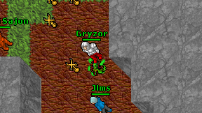 Gryzor on screen
