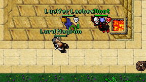 Lord Magron on screen