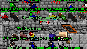 Hadron Dreamweaver on screen