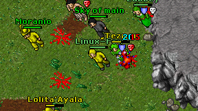 Linux-Few on screen