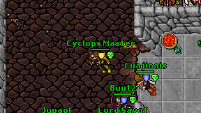 Cyclops Master on screen