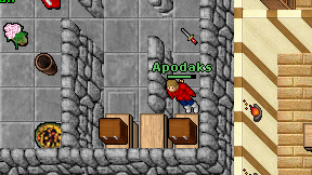 Apodaks on screen