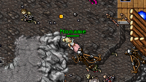 Moname on screen