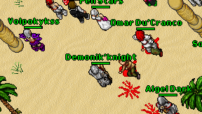 Demonik'knight on screen